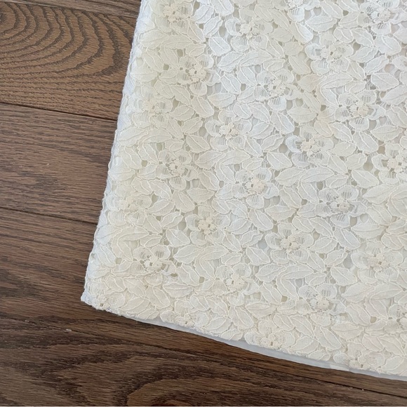 Forever 21 Lace Mini Skirt - Ivory Off-White - Picture 9 of 9